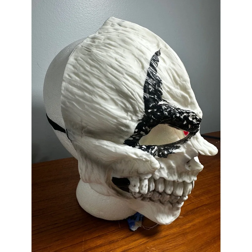 California Costumes Skull Mask Horror Halloween Skeleton Red Black White